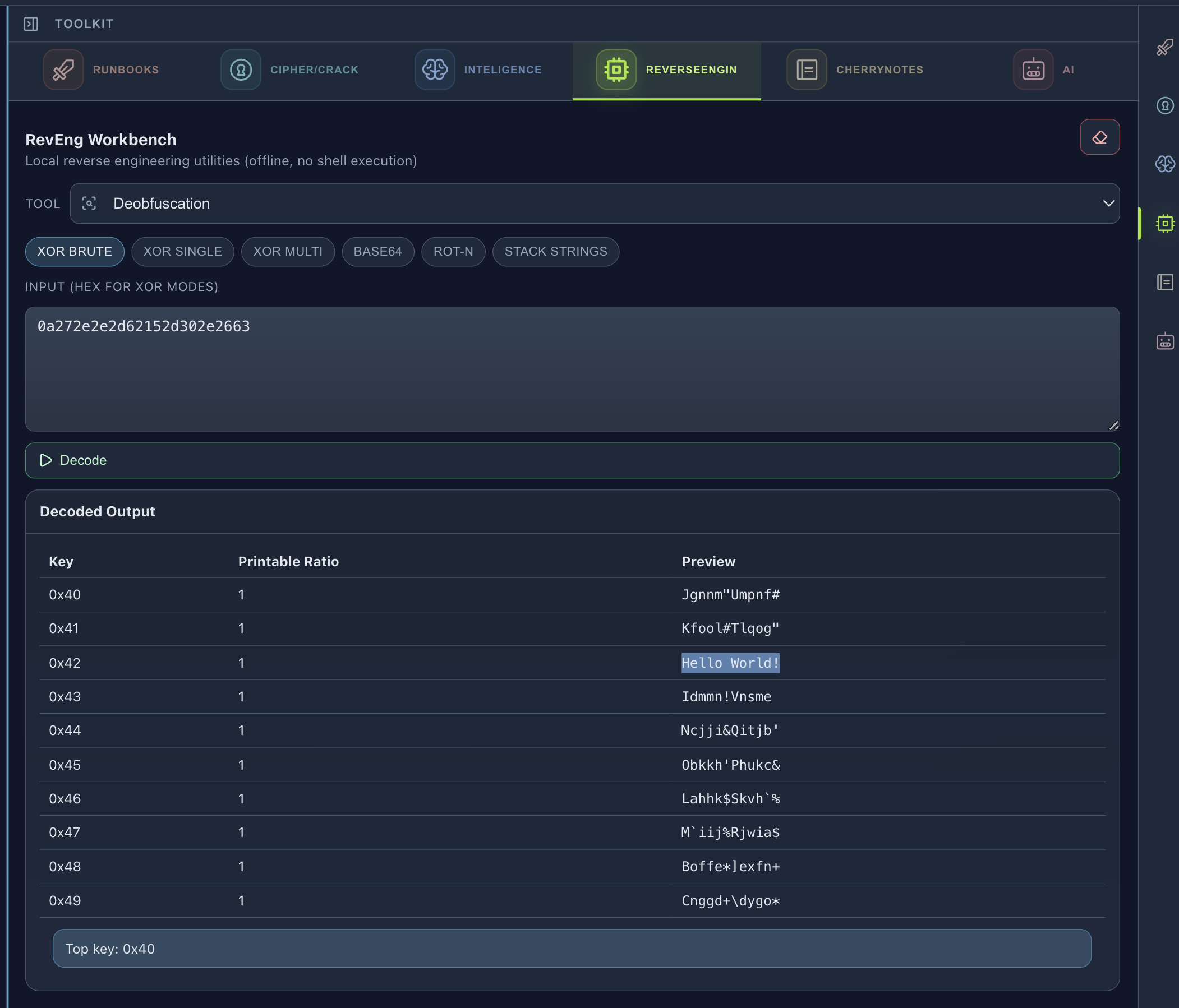 Reverse Engineering Utilities Stay In Flow